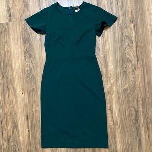 Banana Republic Emerald Dress